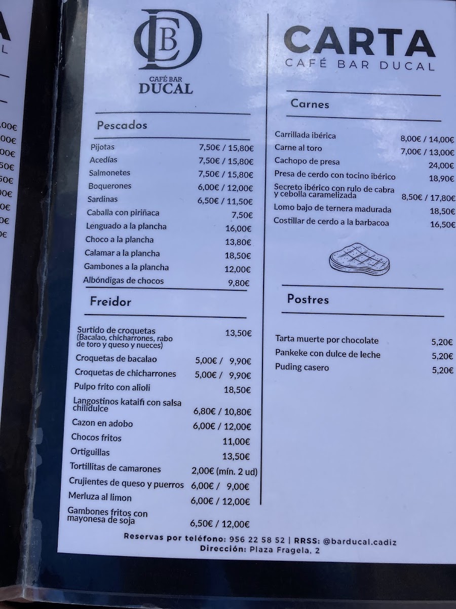 DUCA Restaurant / Bar / Coffee Shop Photo Menu 10