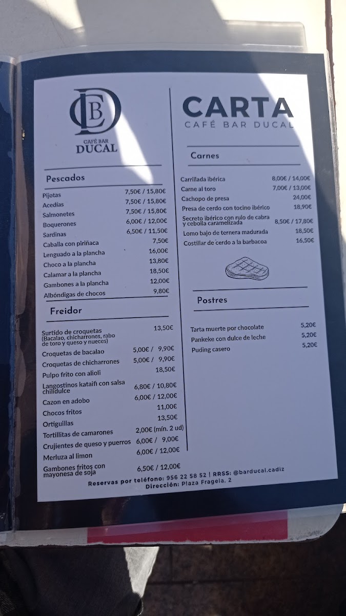DUCA Restaurant / Bar / Coffee Shop Photo Menu 3