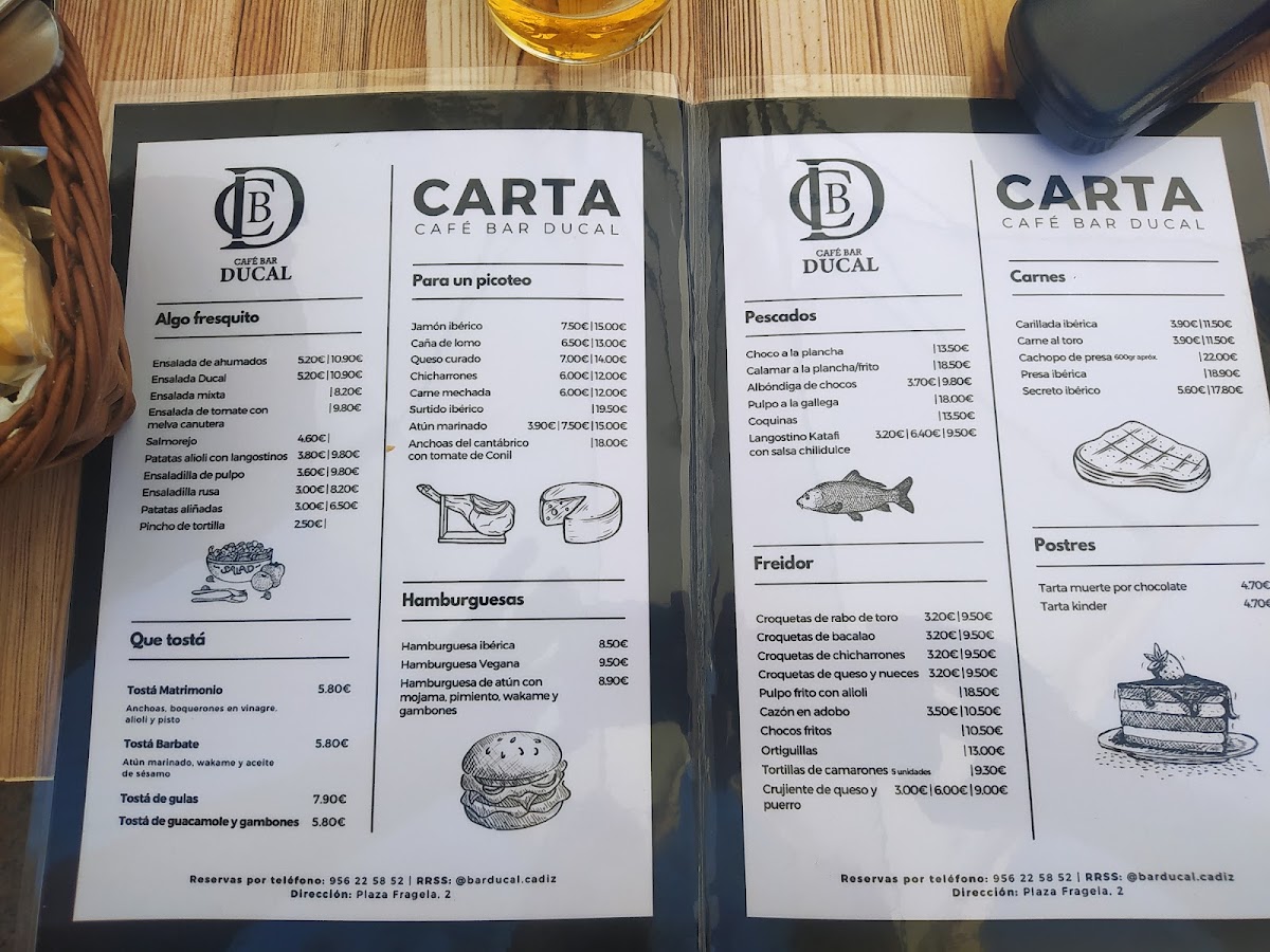 DUCA Restaurant / Bar / Coffee Shop Photo Menu 4