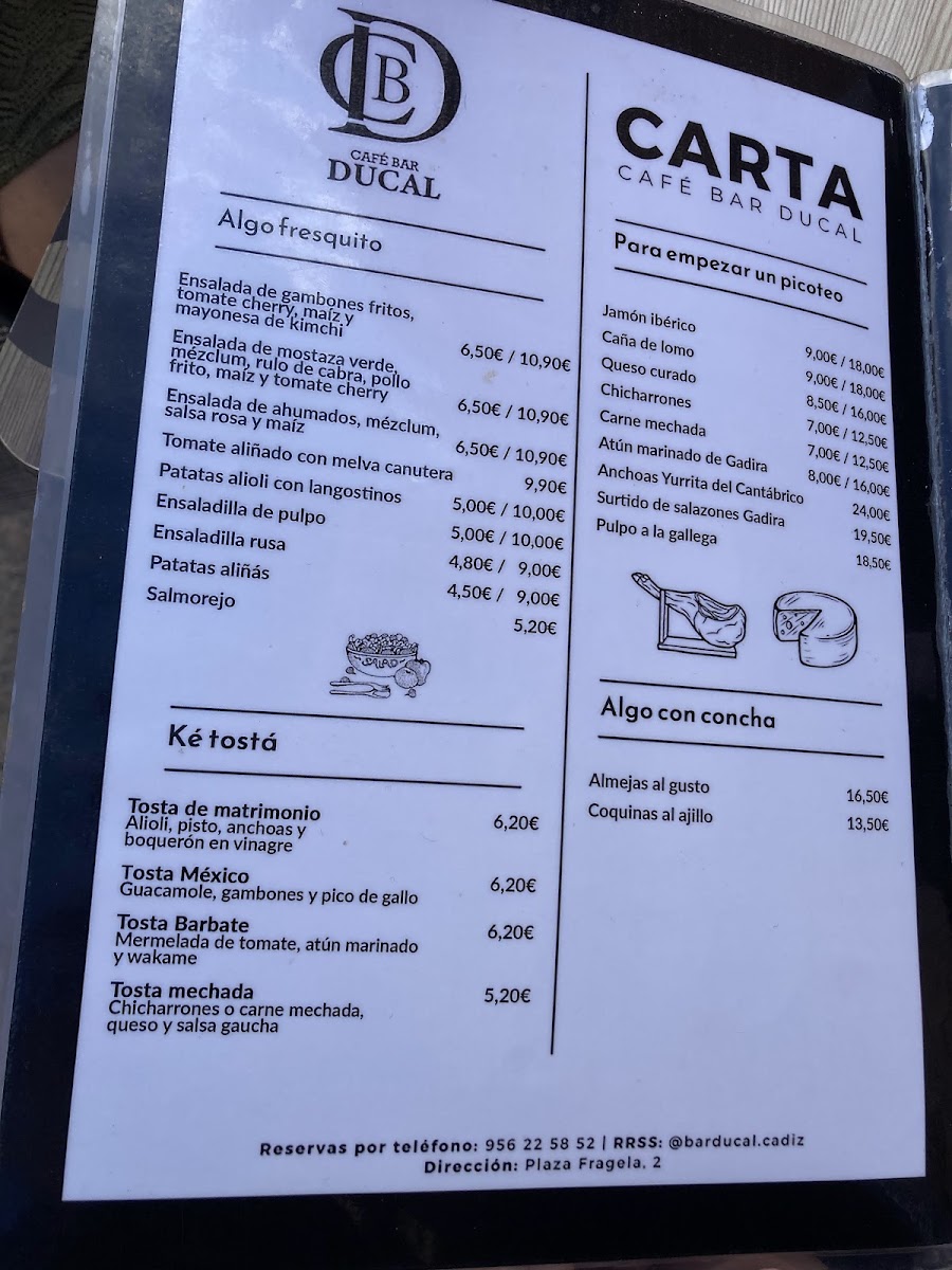 DUCA Restaurant / Bar / Coffee Shop Photo Menu 6