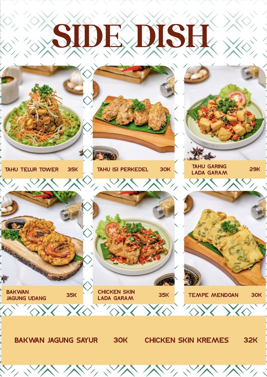 SURASA Restaurant Photo Menu 2