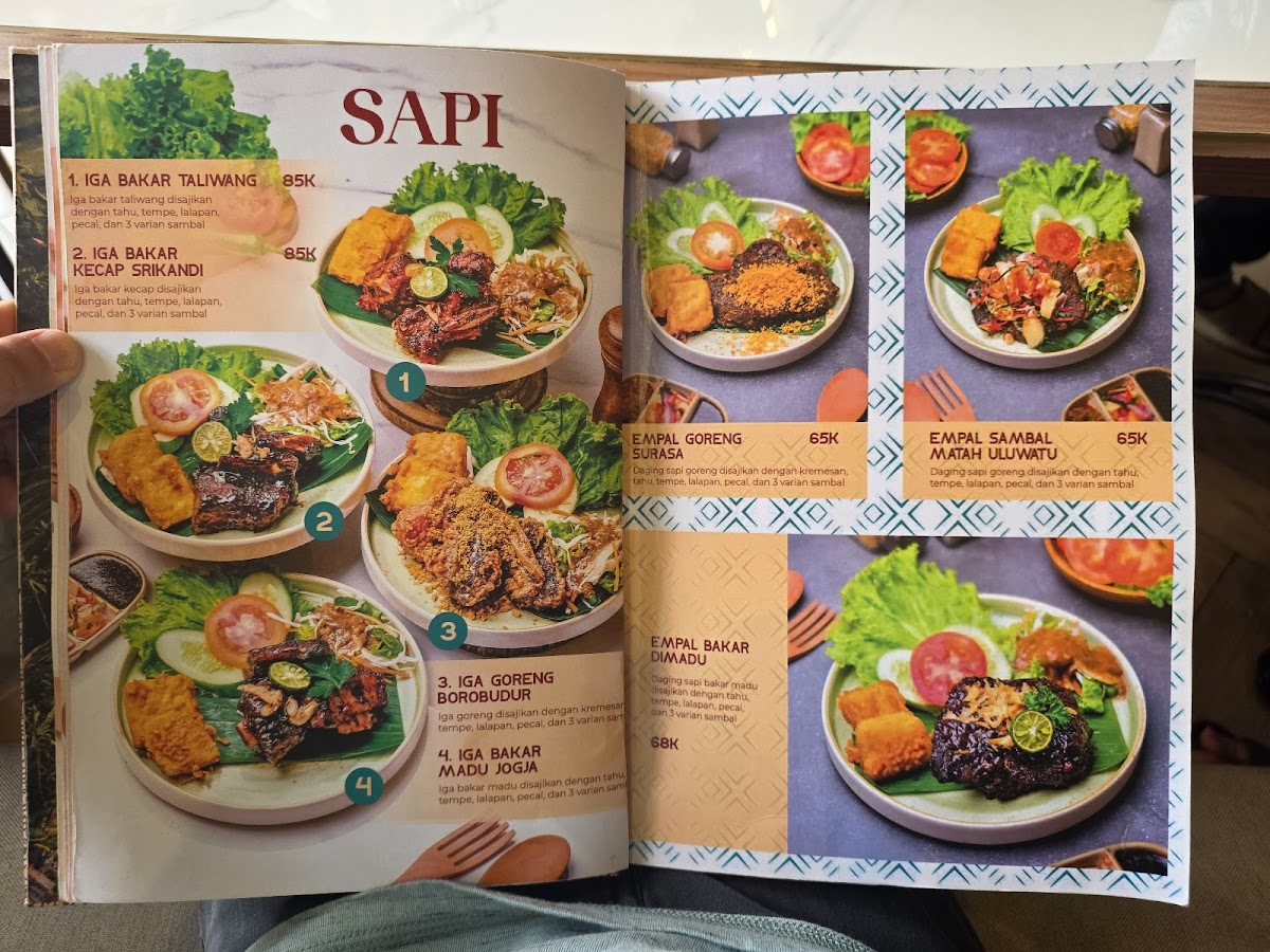 SURASA Restaurant Photo Menu 6