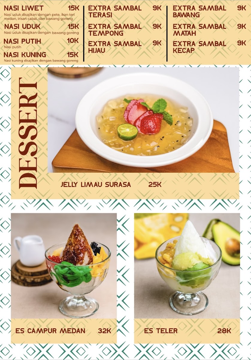 SURASA Restaurant Photo Menu 7