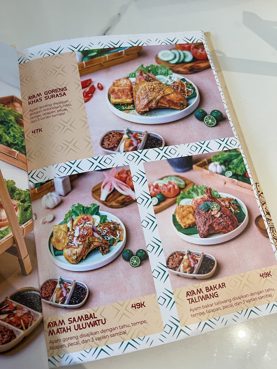 SURASA Restaurant Photo Menu 9