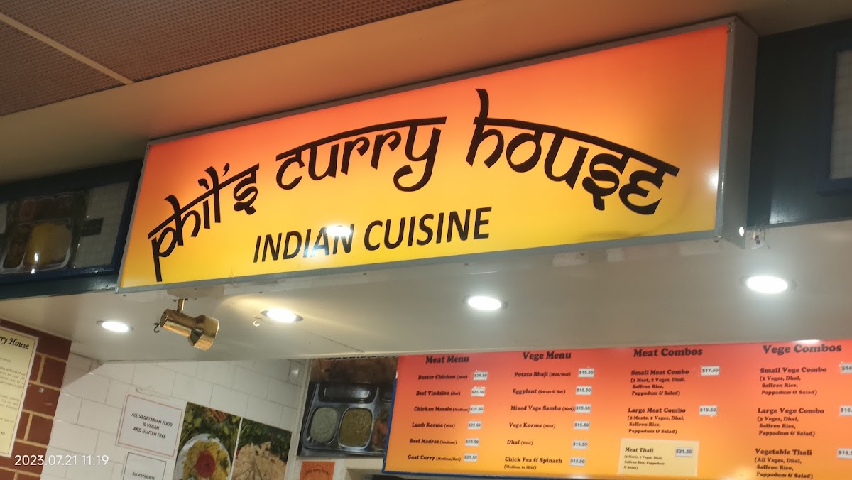 Phil's Curry House Photo Menu 4