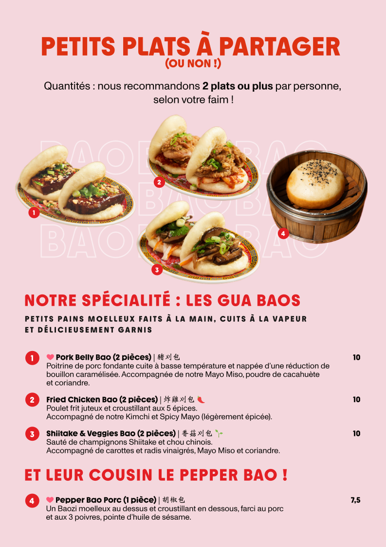 Fat Bao Photo Menu 1