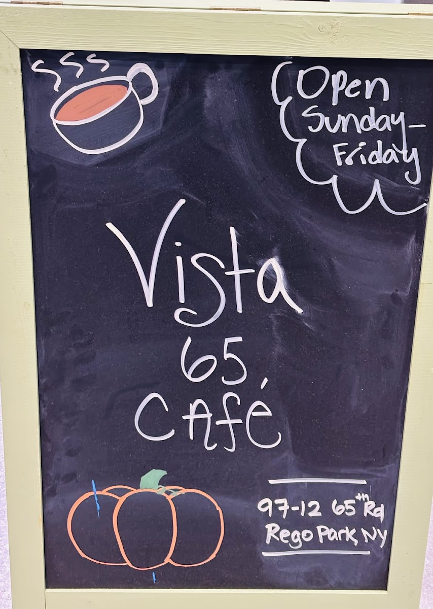 Vista 65 Cafe Photo Menu 2