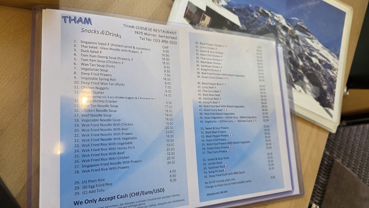 Tham Restaurant Photo Menu 6