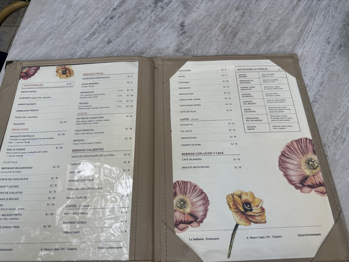 La Jardinería Photo Menu 8