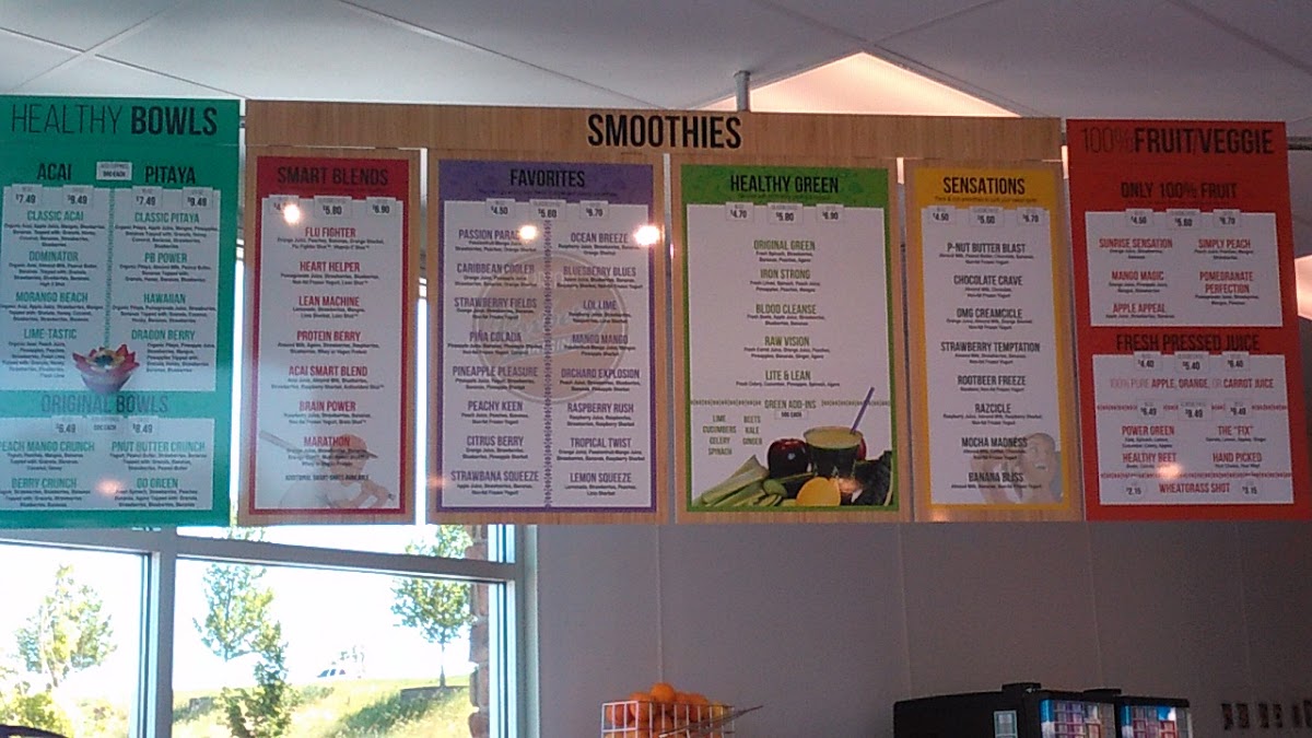 Roxberry Juice Co. Drive Thru Photo Menu 5