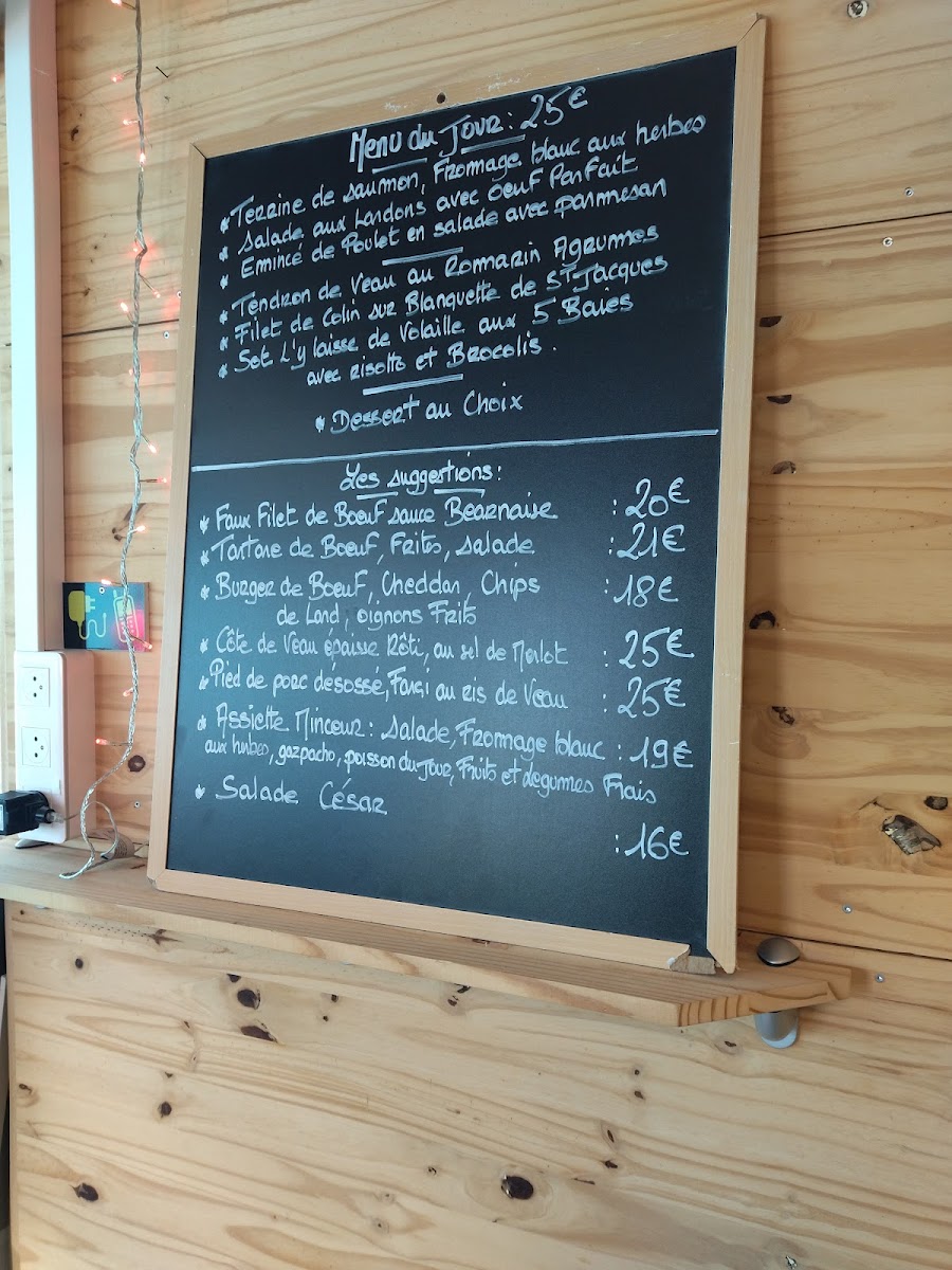 Le Set : brasserie et restaurant Photo Menu 1