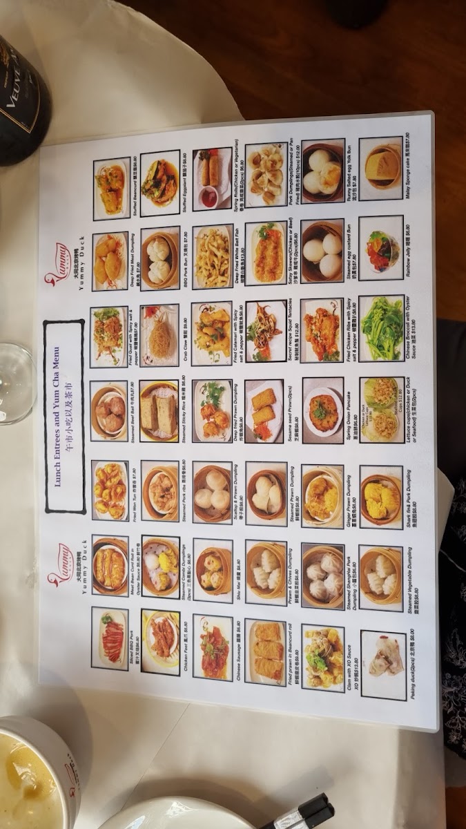 Yummy Duck Chinese Restaurant Photo Menu 7