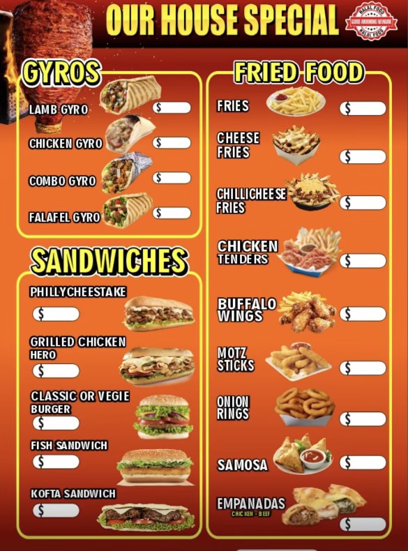 Good Morning Newark Halal Food Photo Menu 1
