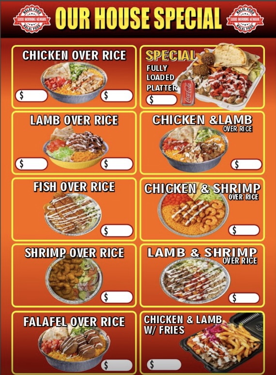 Good Morning Newark Halal Food Photo Menu 2