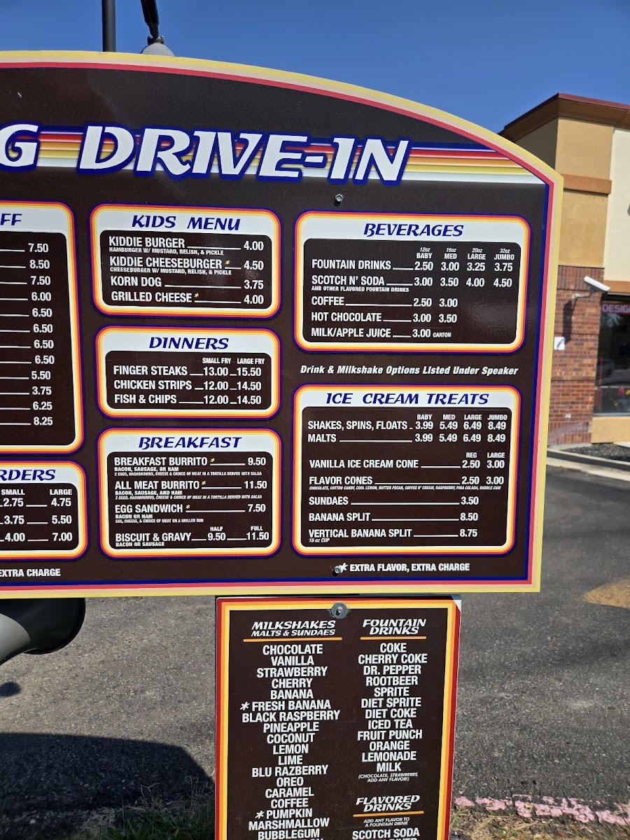 Viking Drive In Photo Menu 10