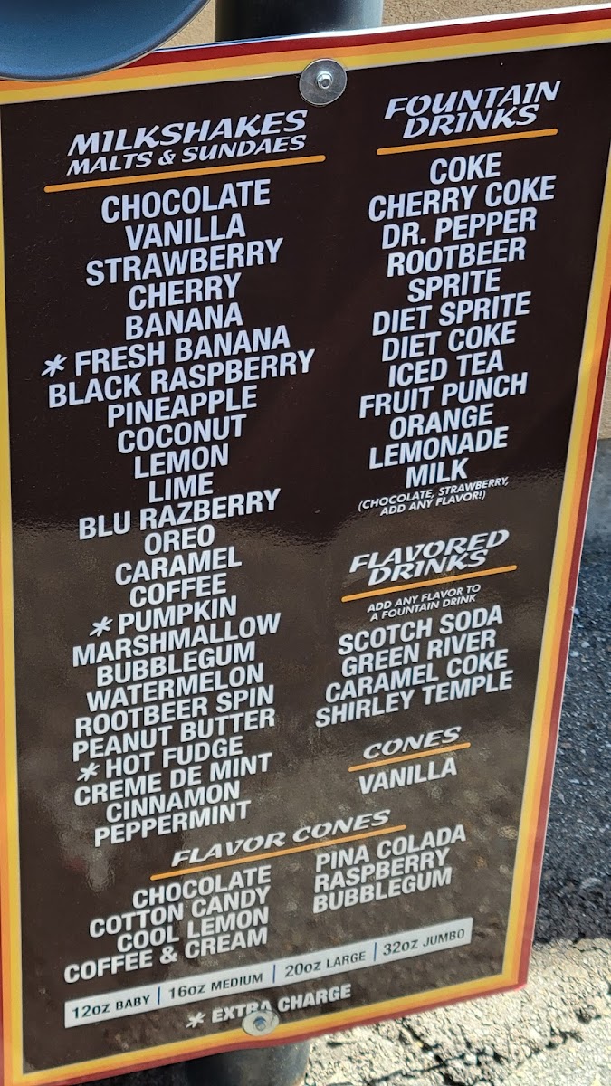 Viking Drive In Photo Menu 9