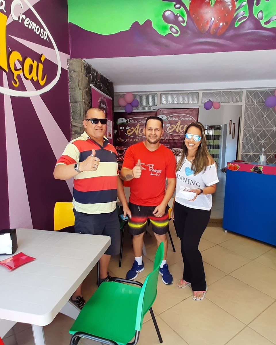 Açai e sorvetes Delícia Cremosa