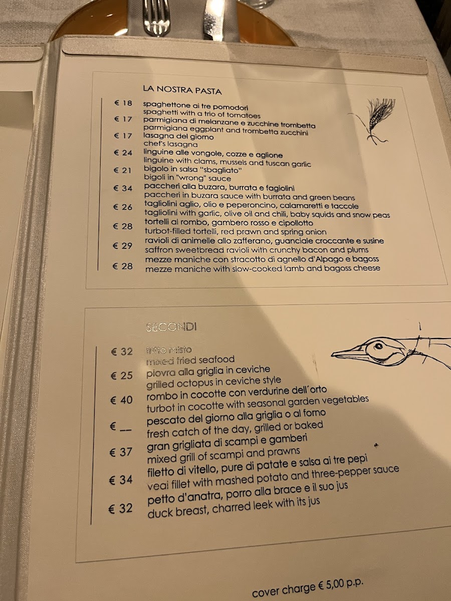 Osteria Ai Assassini Photo Menu 1