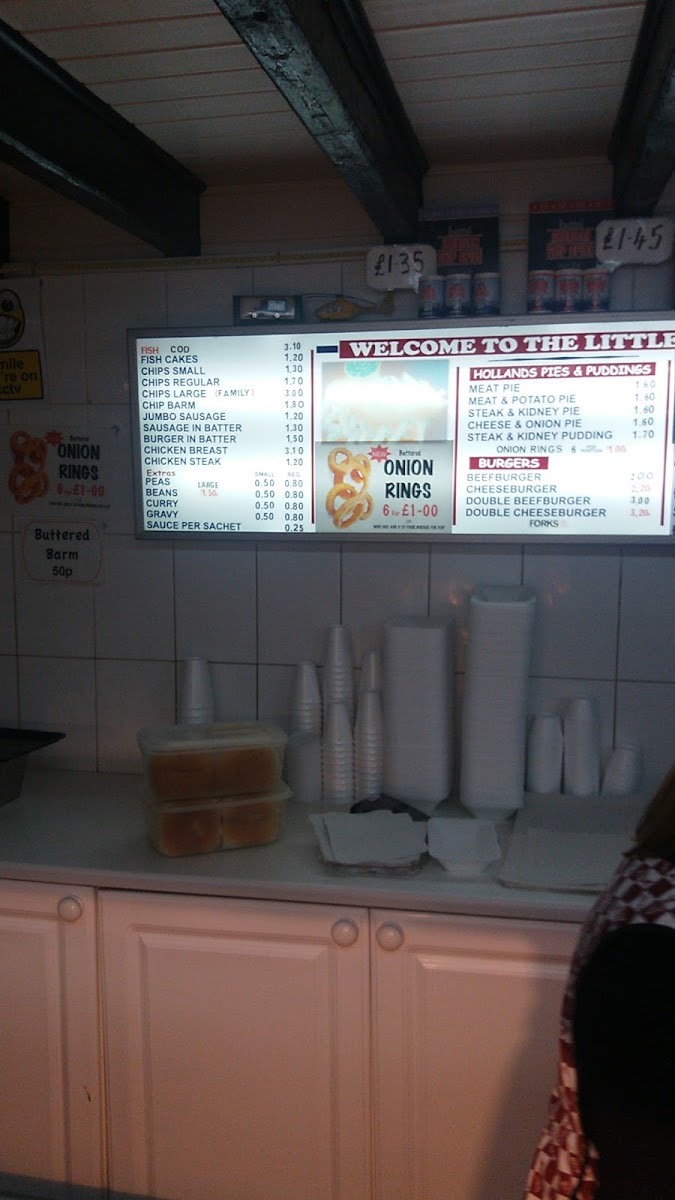 The Little Chippy Photo Menu 2