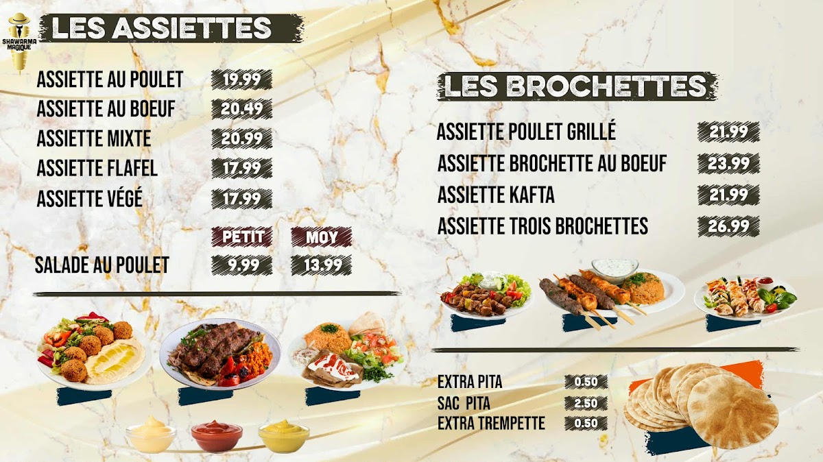 Shawarma Magique Photo Menu 1