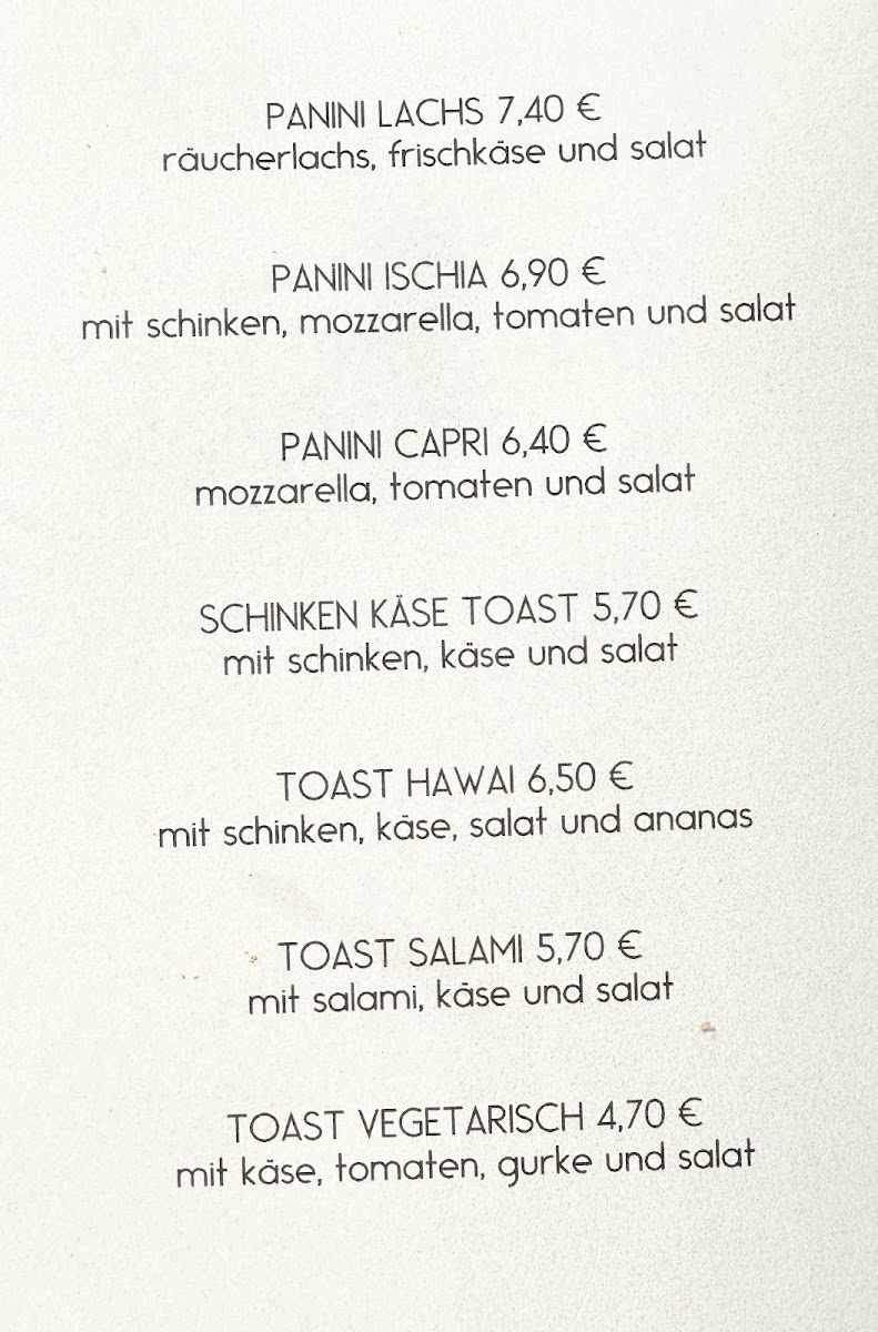 Eiscafé Venezia am See Photo Menu 1