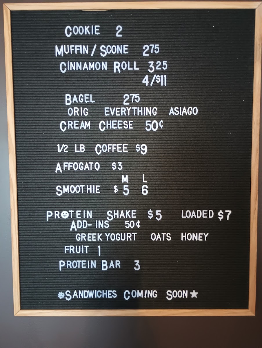Rise and Grind Coffee & Eatery Photo Menu 2