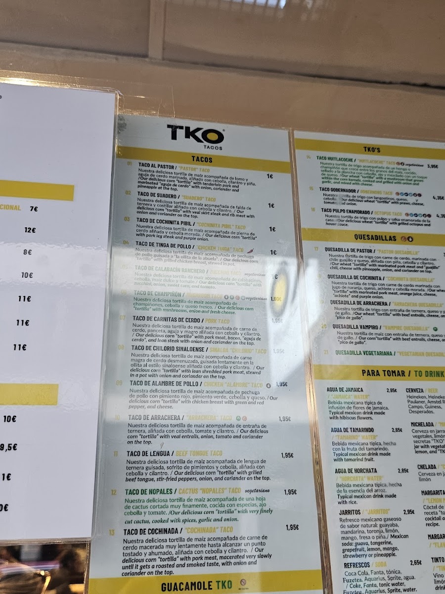 TKO Tacos Ibiza Photo Menu 10
