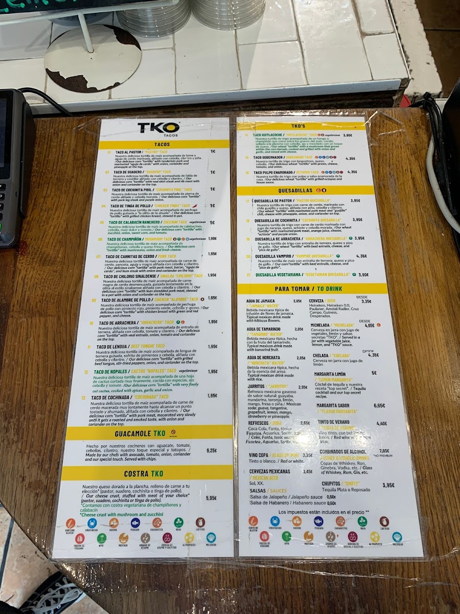 TKO Tacos Ibiza Photo Menu 6