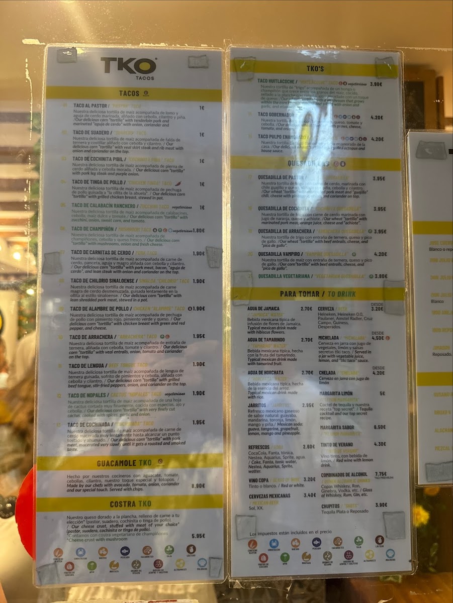 TKO Tacos Ibiza Photo Menu 8