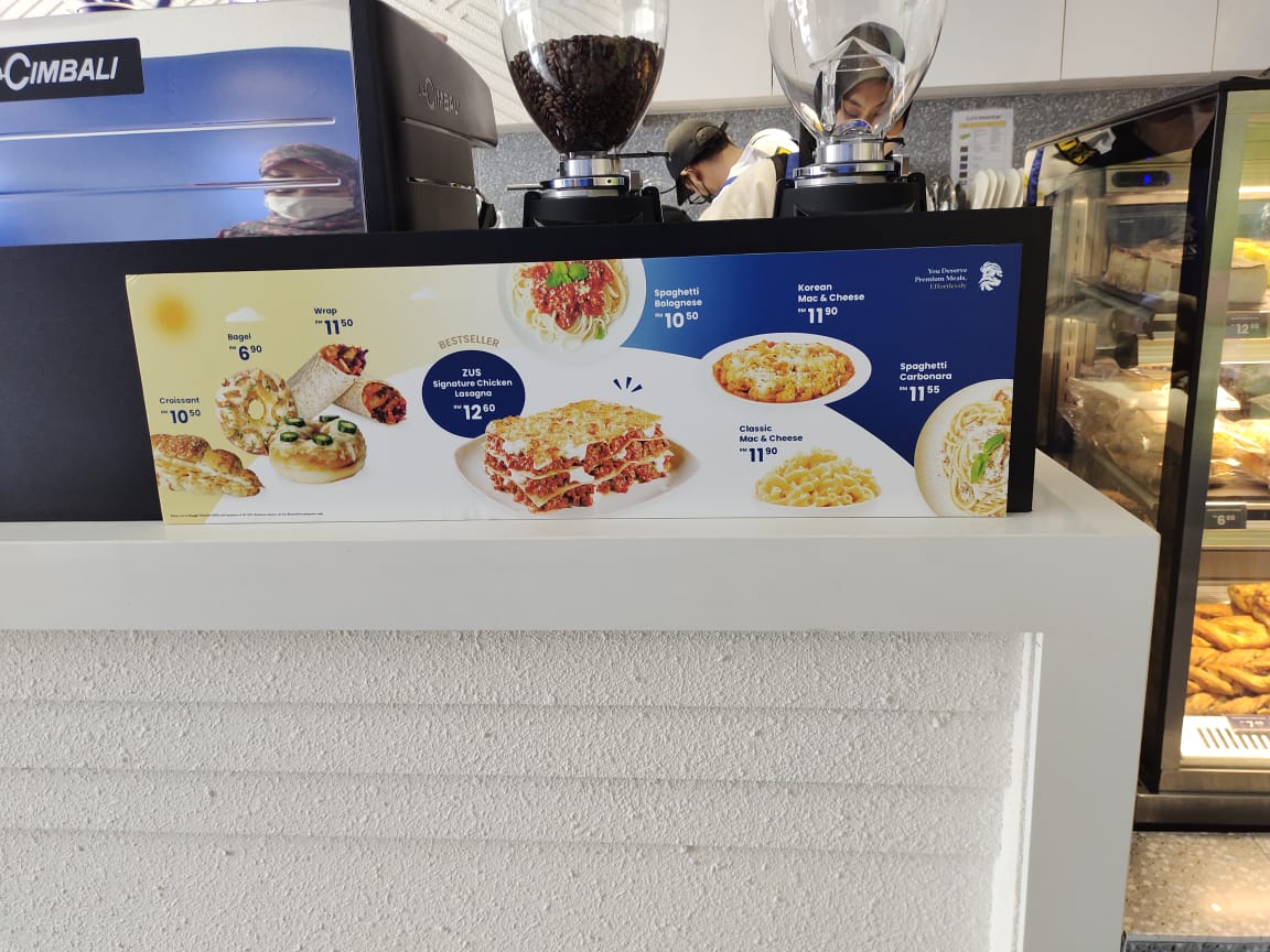 ZUS Coffee - Jalan Raja Uda, Butterworth Photo Menu 3