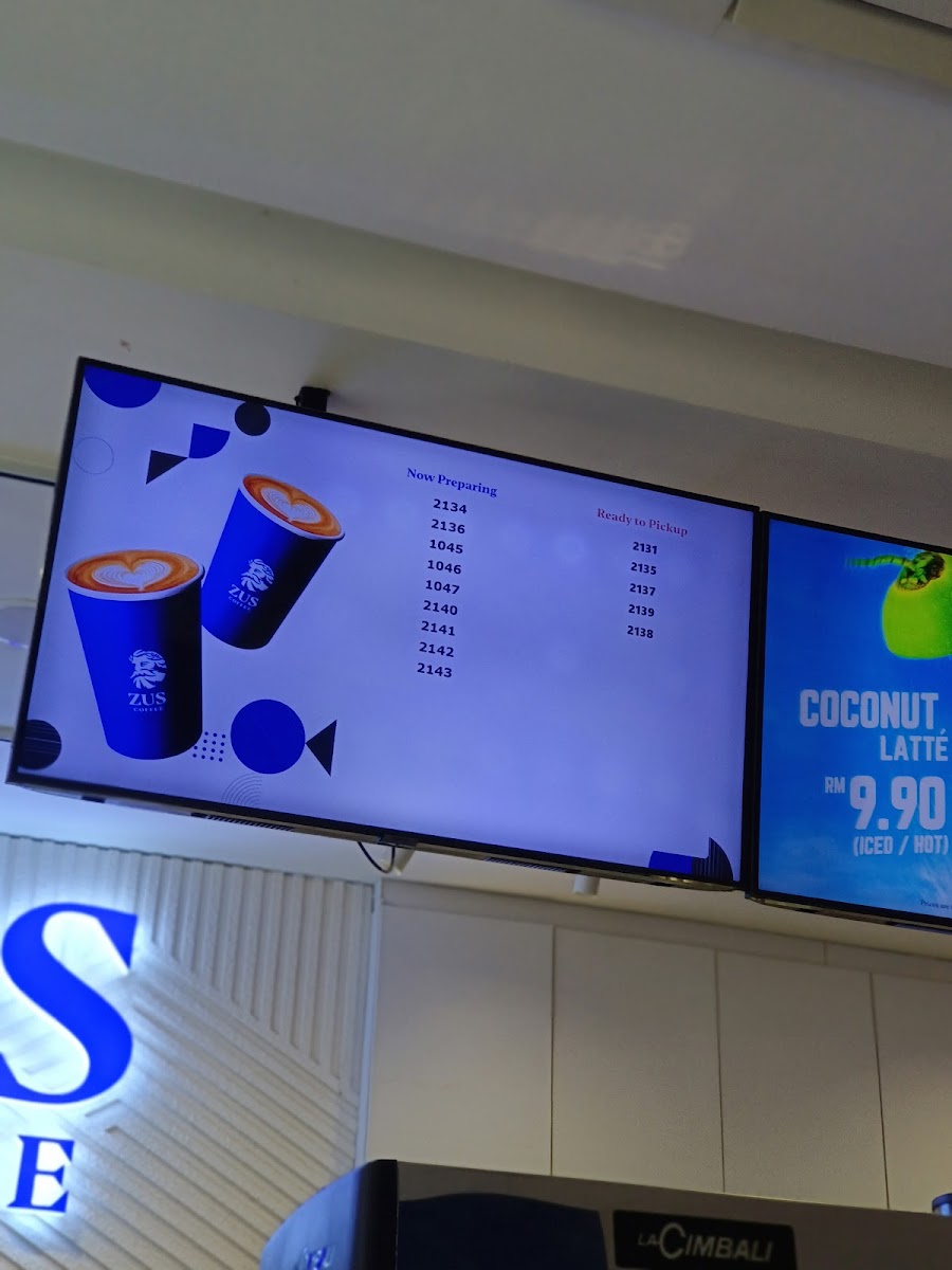 ZUS Coffee - Jalan Raja Uda, Butterworth Photo Menu 4