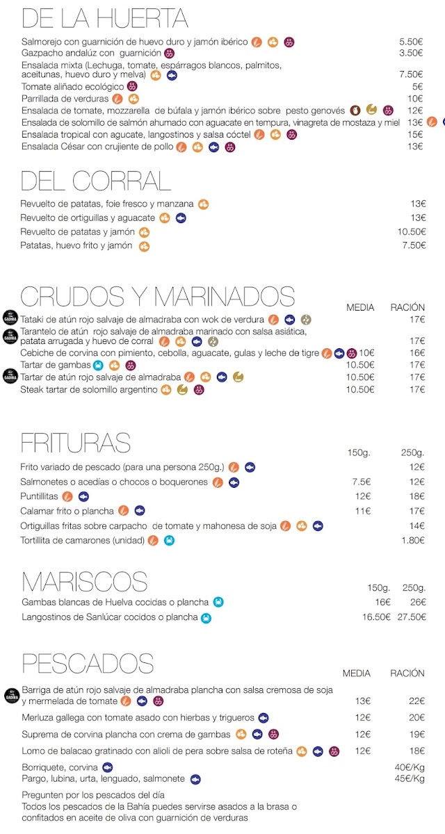Bar & Restaurante Albores Photo Menu 2