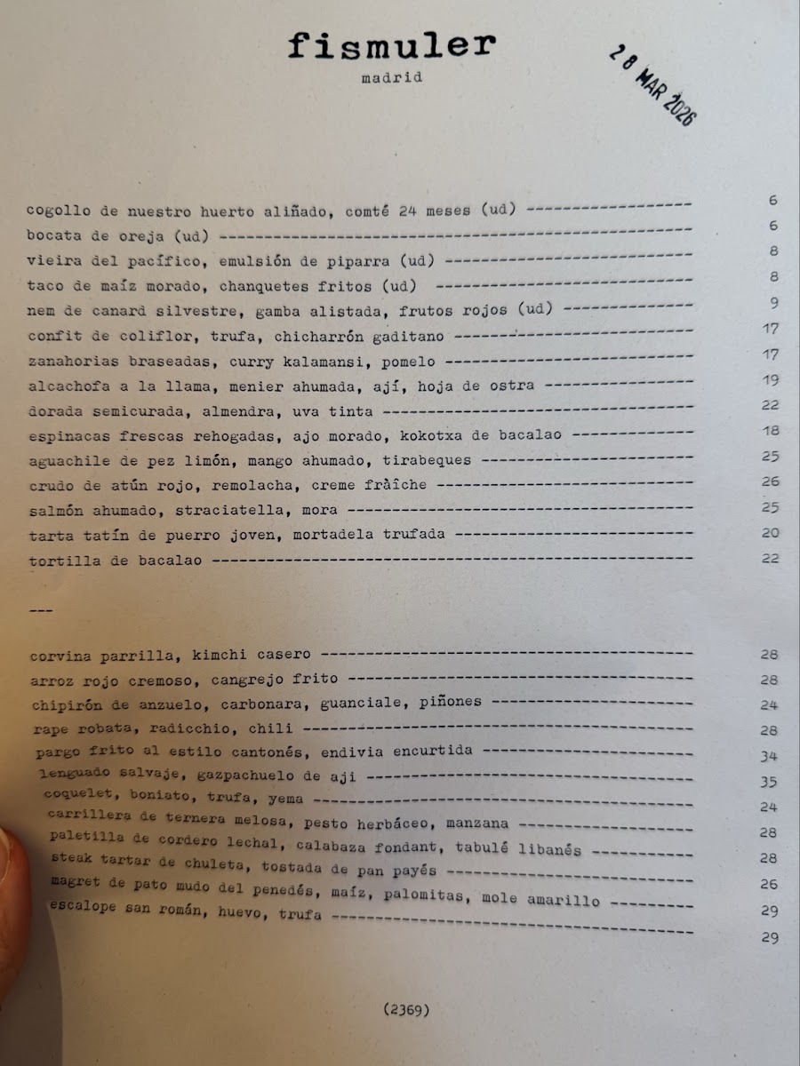 fismuler madrid Photo Menu 1