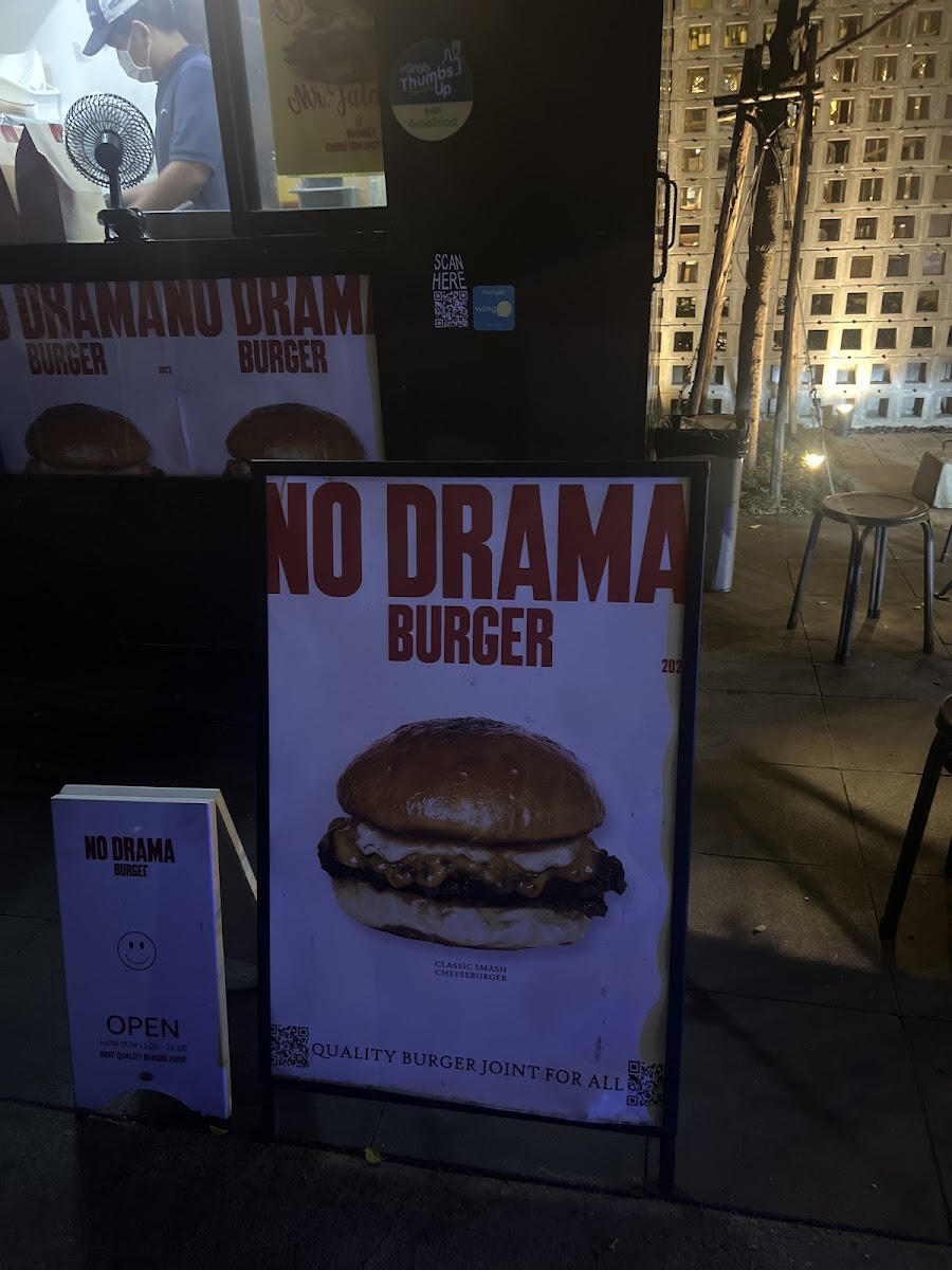 No Drama Burger - Premium Smash Burger Photo Menu 6