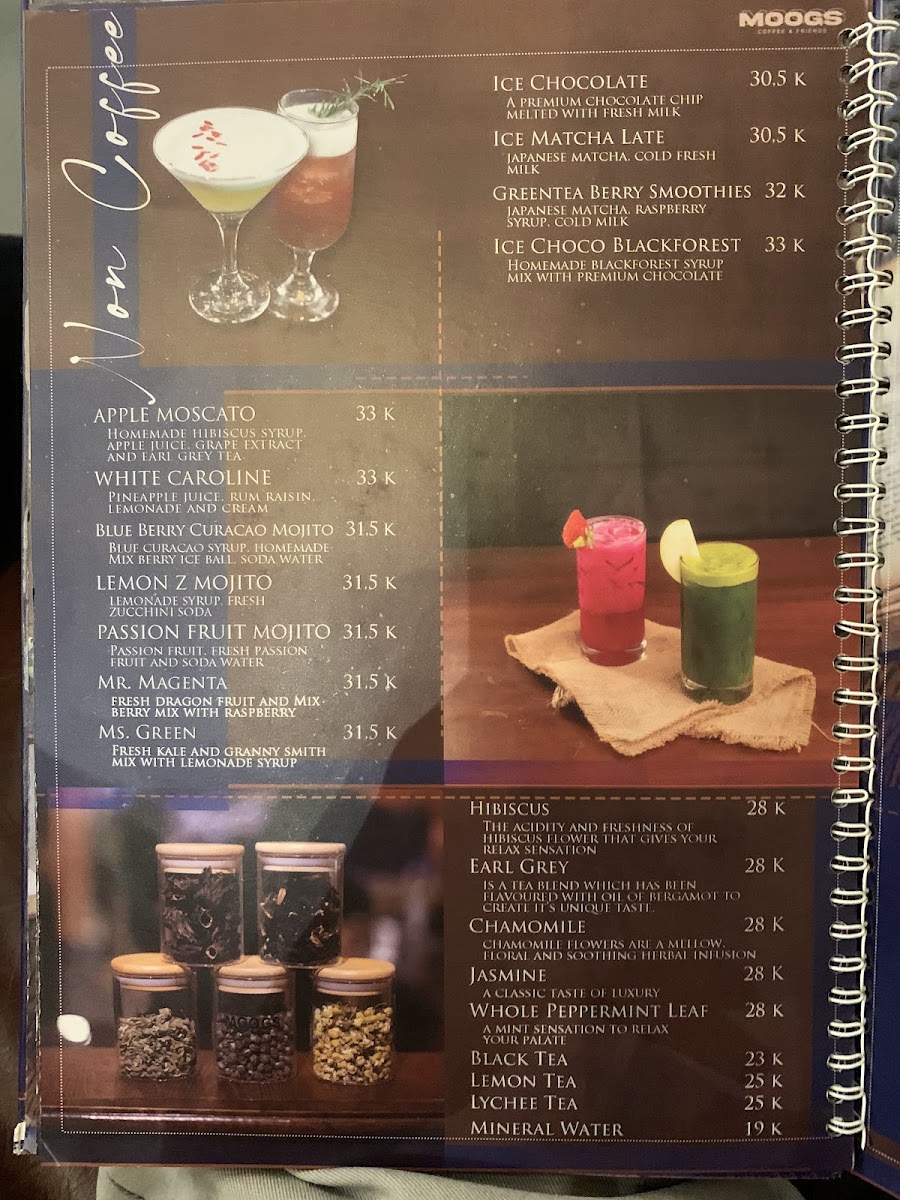 MOOGS Coffee Photo Menu 2