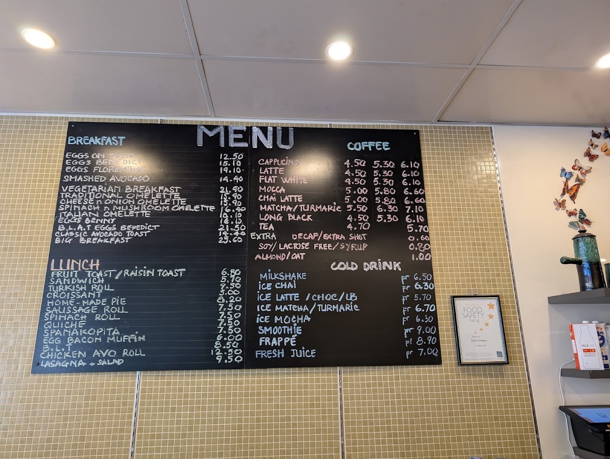 Dolce Delights Photo Menu 1
