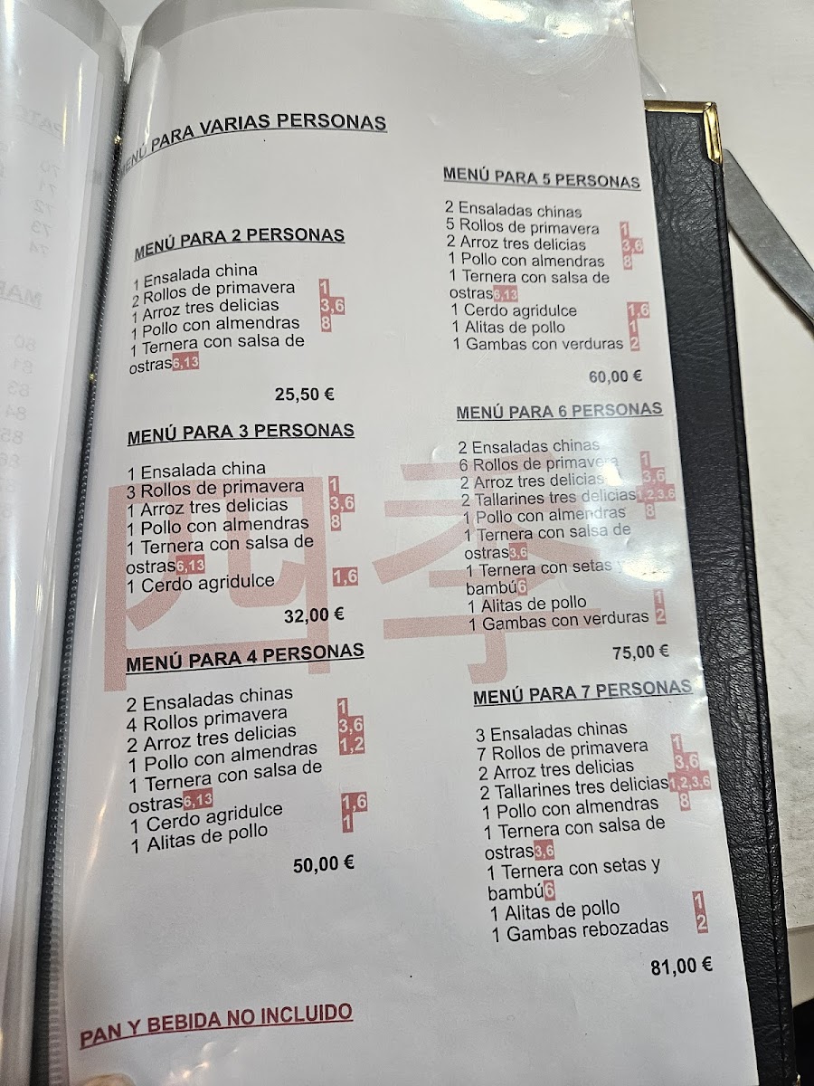 Restaurante Las 4 Estaciones Photo Menu 1