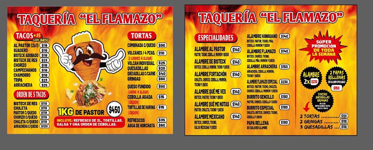 taqueria El super latoso!! Photo Menu 1