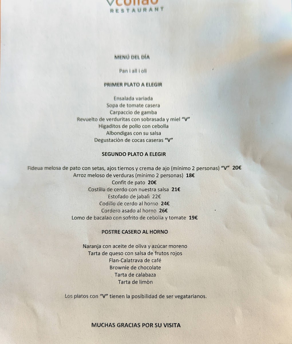 La Venta Del Collao Photo Menu 3