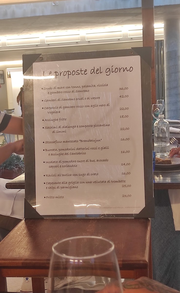 Amarea Ristorante Romolo Mare Photo Menu 6