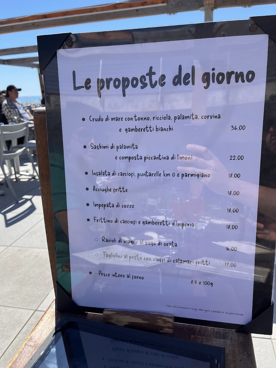 Amarea Ristorante Romolo Mare Photo Menu 8