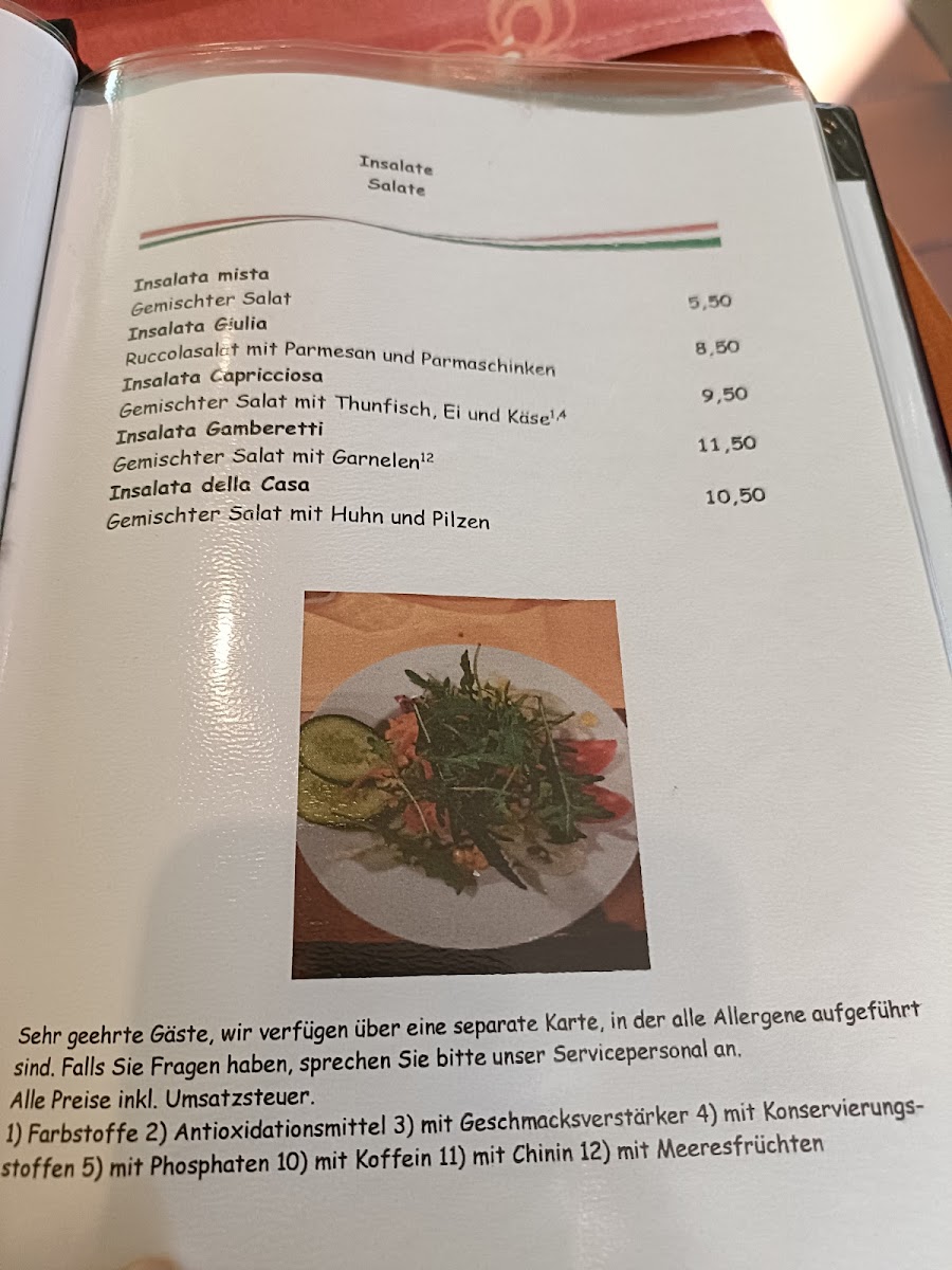Trattoria Pane e vino Photo Menu 3