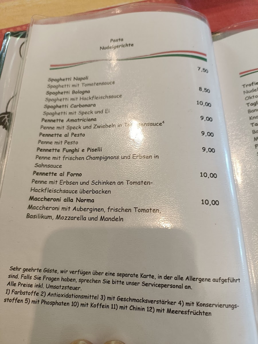 Trattoria Pane e vino Photo Menu 9