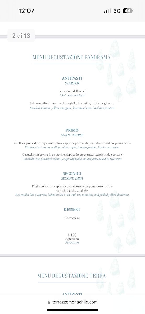 Terrazze Monachile Photo Menu 8