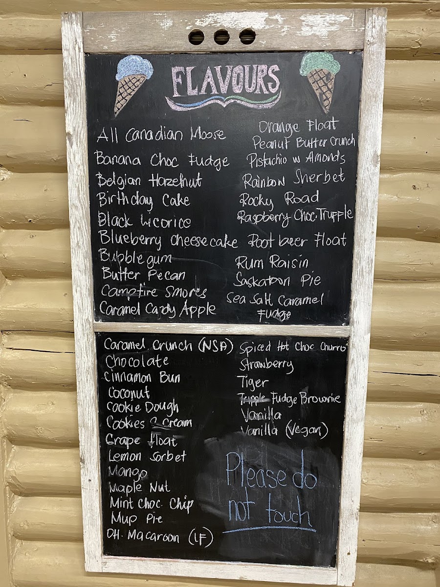 Ida Mays Ice Cream Photo Menu 6