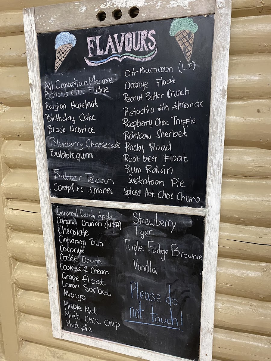 Ida Mays Ice Cream Photo Menu 7