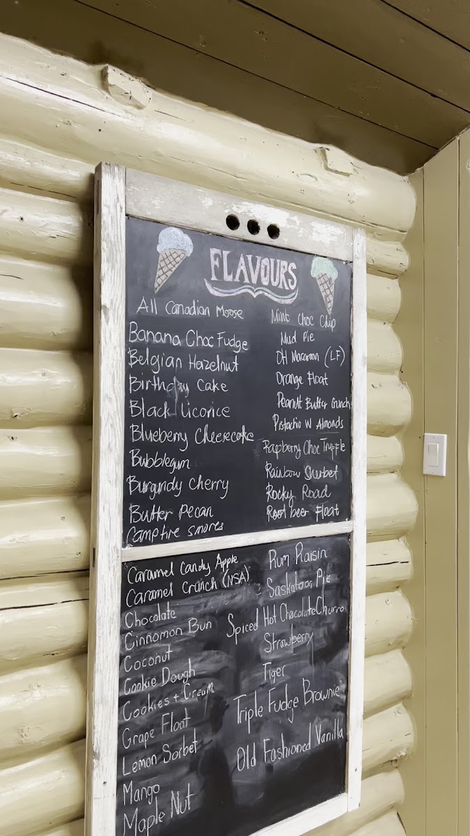 Ida Mays Ice Cream Photo Menu 9