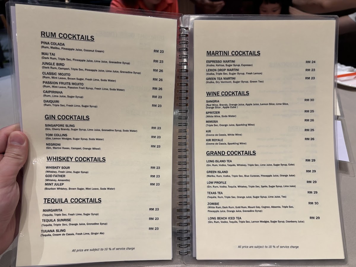 Orkid Ria Seafood Restaurant Photo Menu 3