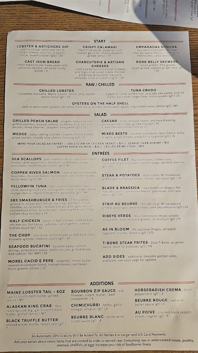 Single Barrel Social Photo Menu 5