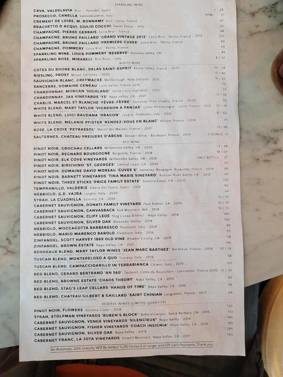 Single Barrel Social Photo Menu 8